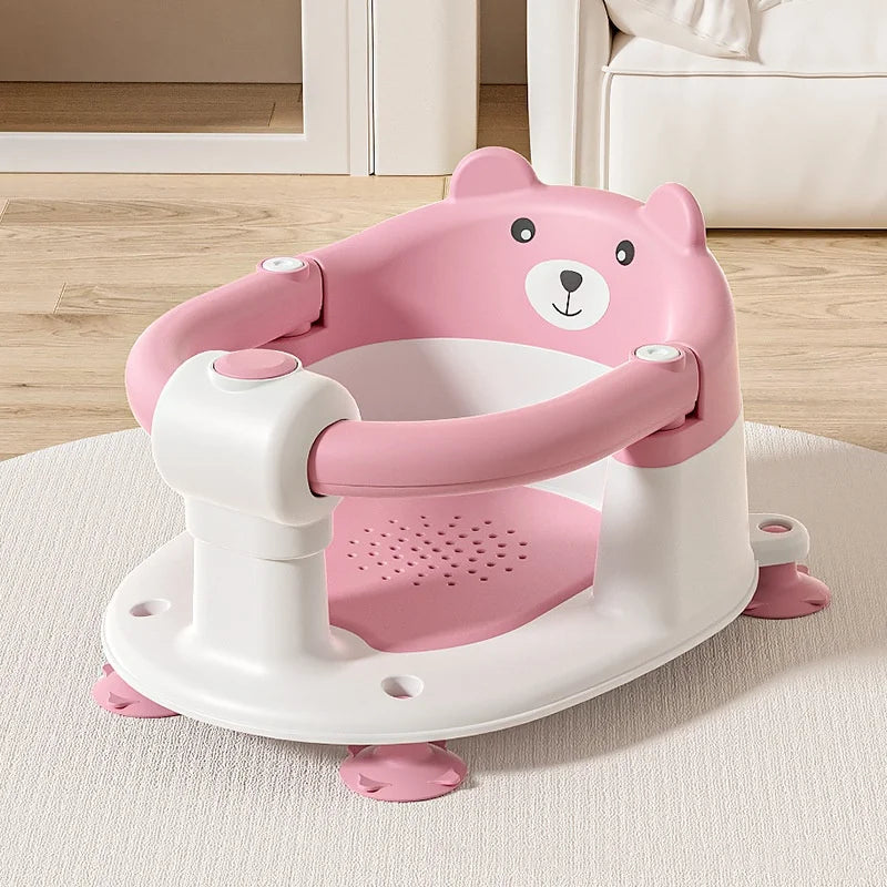 Baby home bath seat children bath artifact bath stool can sit baby bath chair bath tub bracket non-slip bath stool Aimak Store