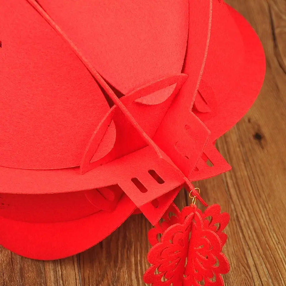 Chinese Lantern Hanging For 2024 Chinese New Year Chinese Red Lucky Lantern Hanging Spring Festival Home Decoration Lanterns Aimak Store