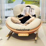 Ergonomic Lazy Reading Chairs, Living Room Chairs, Lounge Rocking, Nordic Girl Chairs, Luxury Modern Throne, Home Furniture Aimak Store