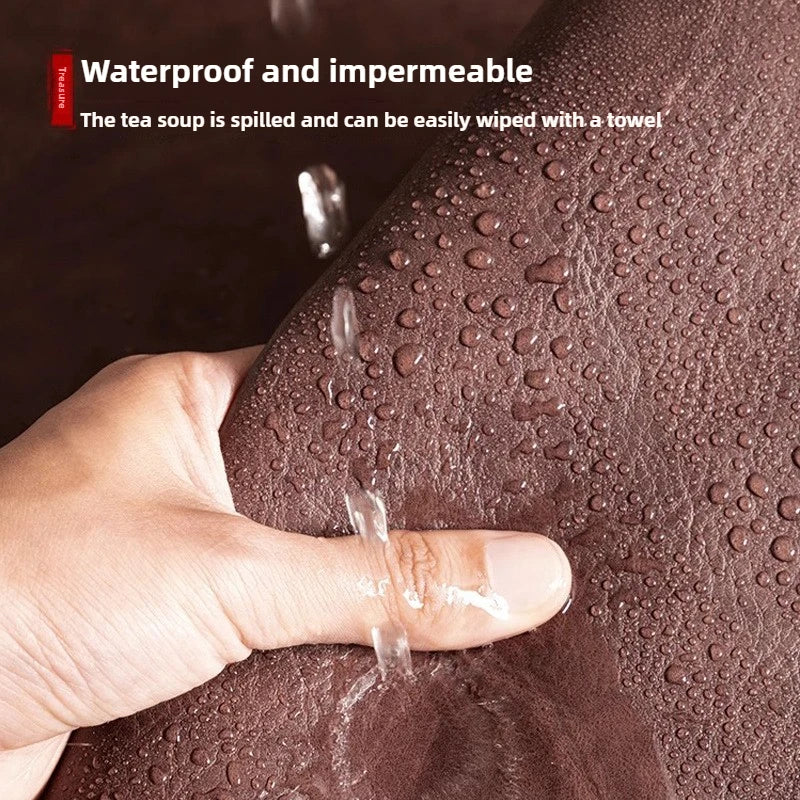 Retro Mousepad Mouse Pad Large Waterproof Non-slip PU Suede Desk Mat Computer Keyboard Desk Pad Mouse Mats Gaming Accessories Aimak Store