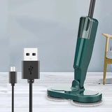 Electric Water Mop Cleaner Machine 360° Rotatable Spin Cleaning Mop Squeeze Wet and Dry Use Hand Push Household Floor Cleaning Aimak Store