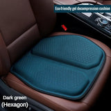 Car Gel Cooling Seat Cushion 3D Honeycomb Cool and Breathable Cool Ice Silk Car Home Office Chair Cushion Car Accessories Aimak Store
