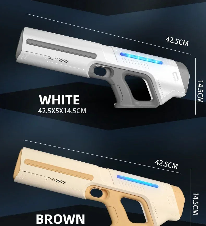 Summer Electric Water Guns Powerful Squirt Automatic Water Suction Water Blasters Outdoor Beach Toys for Boys Children Gift Aimak Store