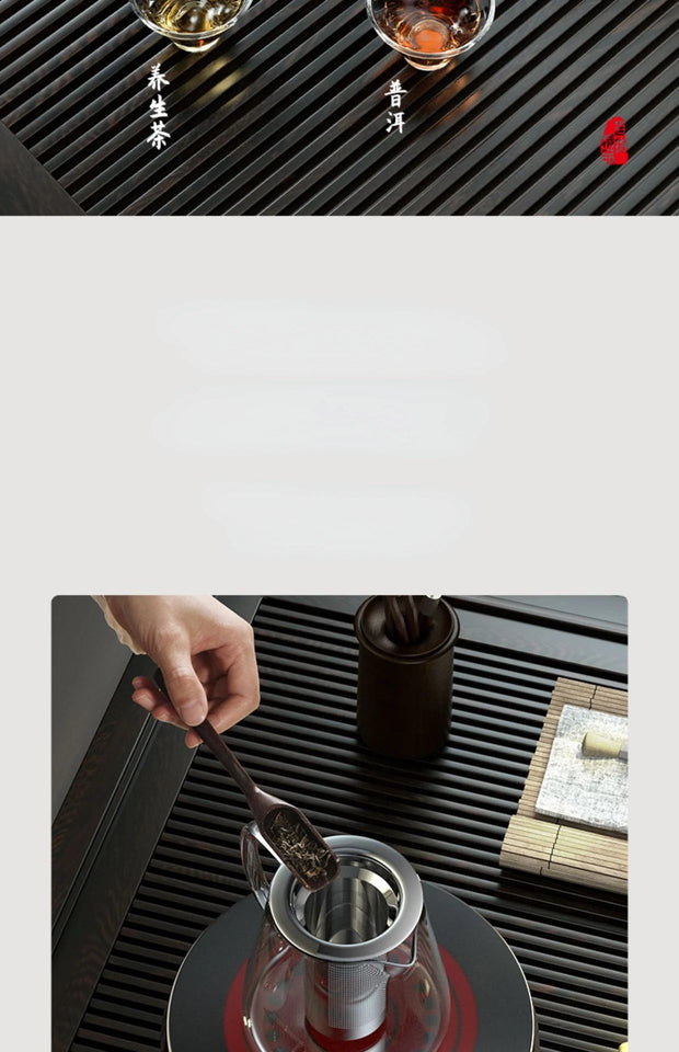 Heat Resistant Glass Teapot with Stainless Steel Tea Strainer Infuser Flower Kettle Kung Fu Teaware Set Puer Oolong Pot Aimak Store