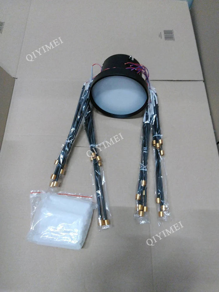 QIYIMEI Modern Ceiling Lights LED Luster Indoor Lighting For Bedroom Hall Living Kids Room Acrylic Lamps Fixture Frame 175-260V Aimak Store