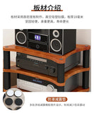 HiFi amplifier rack cabinet shock mount removable CD player video audio equipment metal tripod Desktop tripod stand speaker Aimak Store