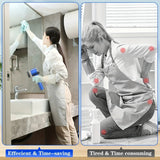 5 in 1 Electric Cleaning Brush Multifunctional Kitchen Bathroom Toilet Portable Powerful Clean Brush 5 Brush Heads LED Display Aimak Store