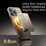 10000mAh Power Bank Magnetic Qi Wireless Charger PD20W Super Fast Charging Powerbank For Magsafe iPhone Samsung Huawei Xiaomi Aimak Store
