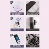 2000mAh Power Bank Portable Power Station With Lanyard External Battery Charger For IOS Lightweight Phone Charging Power Bank Aimak Store