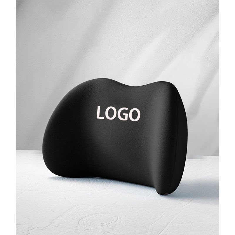 For Volvo R DESIGN  Car Memory Foam Neck Pillow Lumbar Cushion To Relieve Cervical Fatigue Car Headrest Cushion Aimak Store