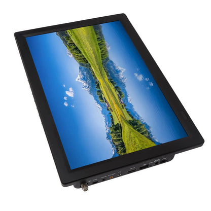 14-Inch Portable Rechargeable Digital TV for Car - ATSC, Screen Share, EU Plug (110-220V)