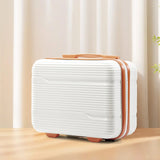 New 13-inch Travel Suitcase Small Carry Make-up Box Luggage Women Girl Mini Storage Handbag Lightweight Travel Case Boarding Bag Aimak Store