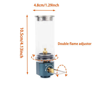 Dreamlike Candlelight Lamp Mini Windproof Candle Lamp Gas Burner Stove Outdoor Camping Lights Tent Lighting Equipment BRS 55 Aimak Store