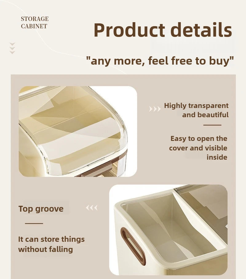 Bathroom crevice wardrobe storage cabinet, bathroom shelf, bathroom toilet storage cabinet, toilet side storage cabinet Aimak Store