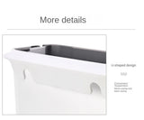 Wall Mounted Hanging Cabinet Rubbish Waste Bin Container Folding Kitchen Trash Can Garbage Storage Box Bags Aimak Store