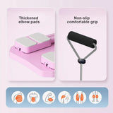 Abdominal Exercise Board Fitness Boards Non Slip Push up Board Automatic Rebound Leg & Arm Toner Pilates Reformer Set Fitness Eq Aimak Store