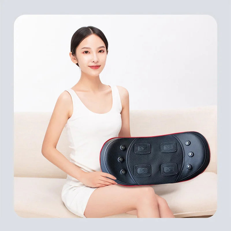 Electric Waist Massager Lumbar Traction Airbag Inflatable Lumbar Spine Back body Massage Vibration Relief Health Traction Therap Aimak Store