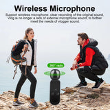 Ourlife MTR60 Pro 5K Action Camera 2 inch IPS Touch Screen 170° 30M Waterproof WiFi 5X Zoom Action Helmet Sports Camera With EIS Aimak Store