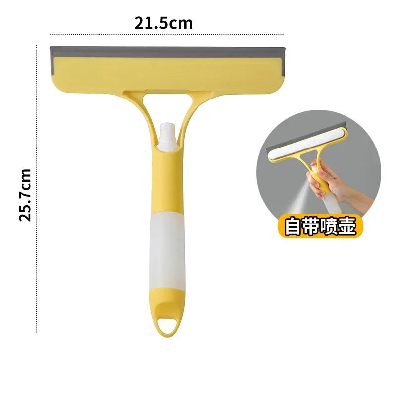 Multifunctional Glass Wiper with Watering Clean Scraper for Cleaning Mirrors Floor Windows and Cars Includes Bathroom Shower Aimak Store