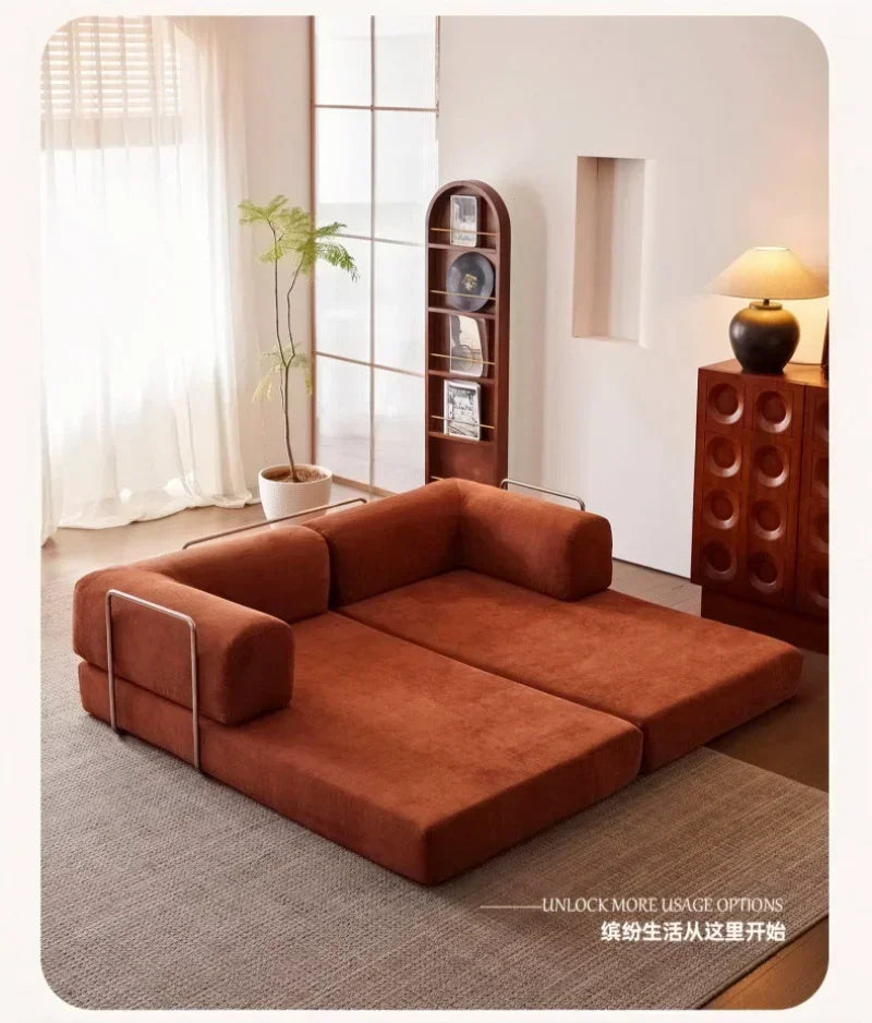 Customizable,Multifunctional Transformable Sofa，Factory Direct Supply, New Choice for Home Comfort, Teddy Sofa, Aimak Store
