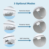 Elongated Bidet Toilet Seat with Slow Close,Non-Electric Bidet Attachment for Toilet Seat with Dual Nozzle,Self-Cleaning Nozzles Aimak Store
