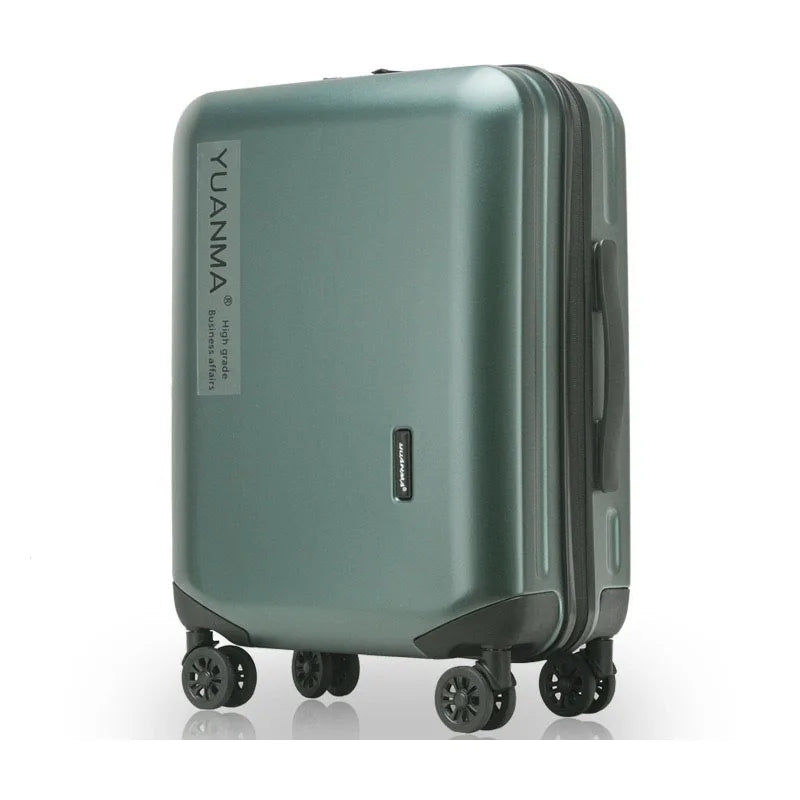 KLQDZMS Japanese Luggage Female Horizontal Bar Luggage Student Mute Universal Wheel Suitcase Strong And Durable Boarding Case Aimak Store