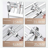 Foldable Clothes Drying Rack Wall-Mounted Clothes Towel Rack Corrosion Resistant Expandable Retractable Bathroom Laundry Rack Aimak Store