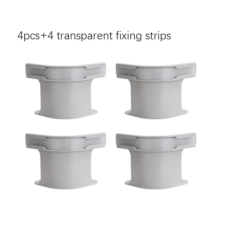 4pcs/set Bed Sheet Fasteners Sheet Ties Multifunctional Use Heavy Duty Bedsheet Corner Tightener Clips Home Supplies Fixator Aimak Store