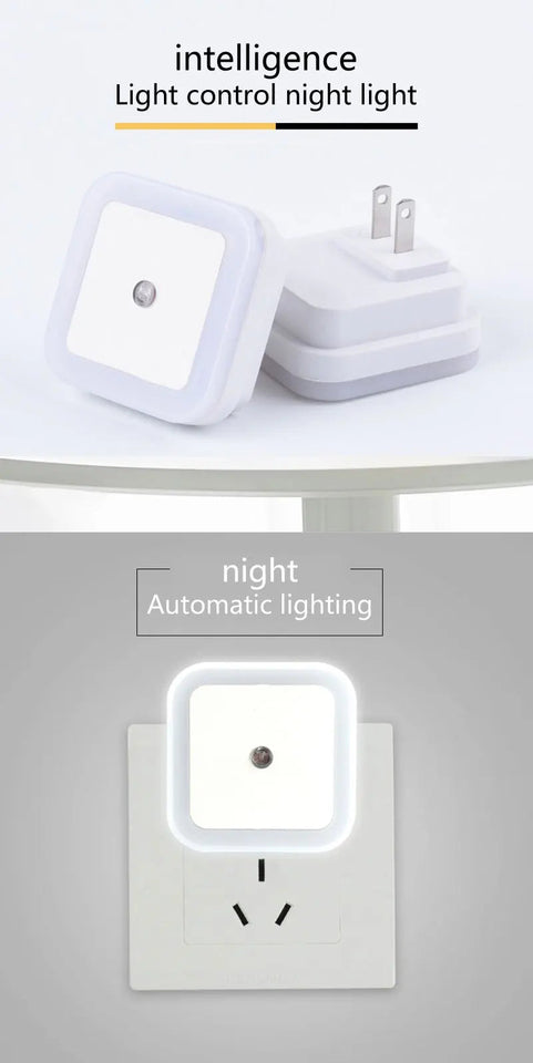 1pc Intelligent LED Induction Light Automatically Lights Up At Night, Creative Night Light Aimak Store