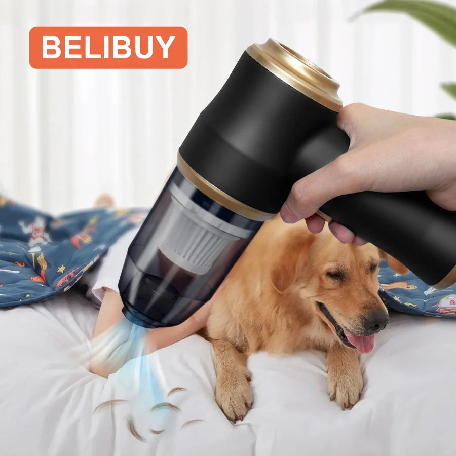 BELIBUY Wireless Car Vacuum Cleaner for Cleaning Bedroom Carpets Portable High Power Function Home Appliance Cleaning Machine Aimak Store