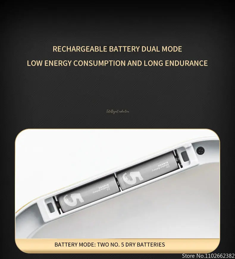 7L/9L Smart Trash Can Electronic Automatic Smart Sensor Garbage Bin Household Toilet Waste Garbage Can for Kitchen Bathroom Aimak Store