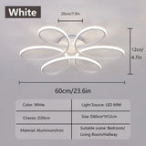 60CM 75W LED Ceiling Lights Living Room Bedroom Lights Indoor Lights Living Room Foyer Lighting Fixtures ceiling led lights Aimak Store