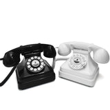 Wedding Audio Guest Book Phone Retro Rotary Style Antique Phone Audio Guestbook Phone Message Voice Recorder  For Wedding Party Aimak Store