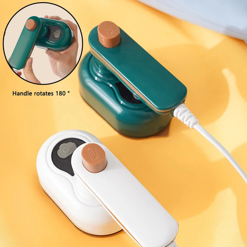 Foldable Portable Travel Sprinkler Iron - Portable Mini Ironing Machine with 180 ° Rotating Head - Professional Essential Aimak Store