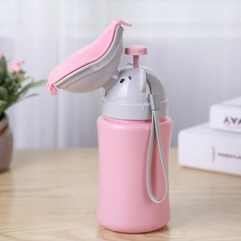 Baby Travel Urinal Pot ABS Kid Portable Urinal Toilet Potty Training Baby Boys Girl Car Outdoor Travel Supply Aimak Store