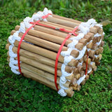 5M Fire Escape Ladder Soft Rescue Ladder Rope Emergency Work Safety Response Self-rescue Non-slip Home Outdoor Climbing Ladders Aimak Store