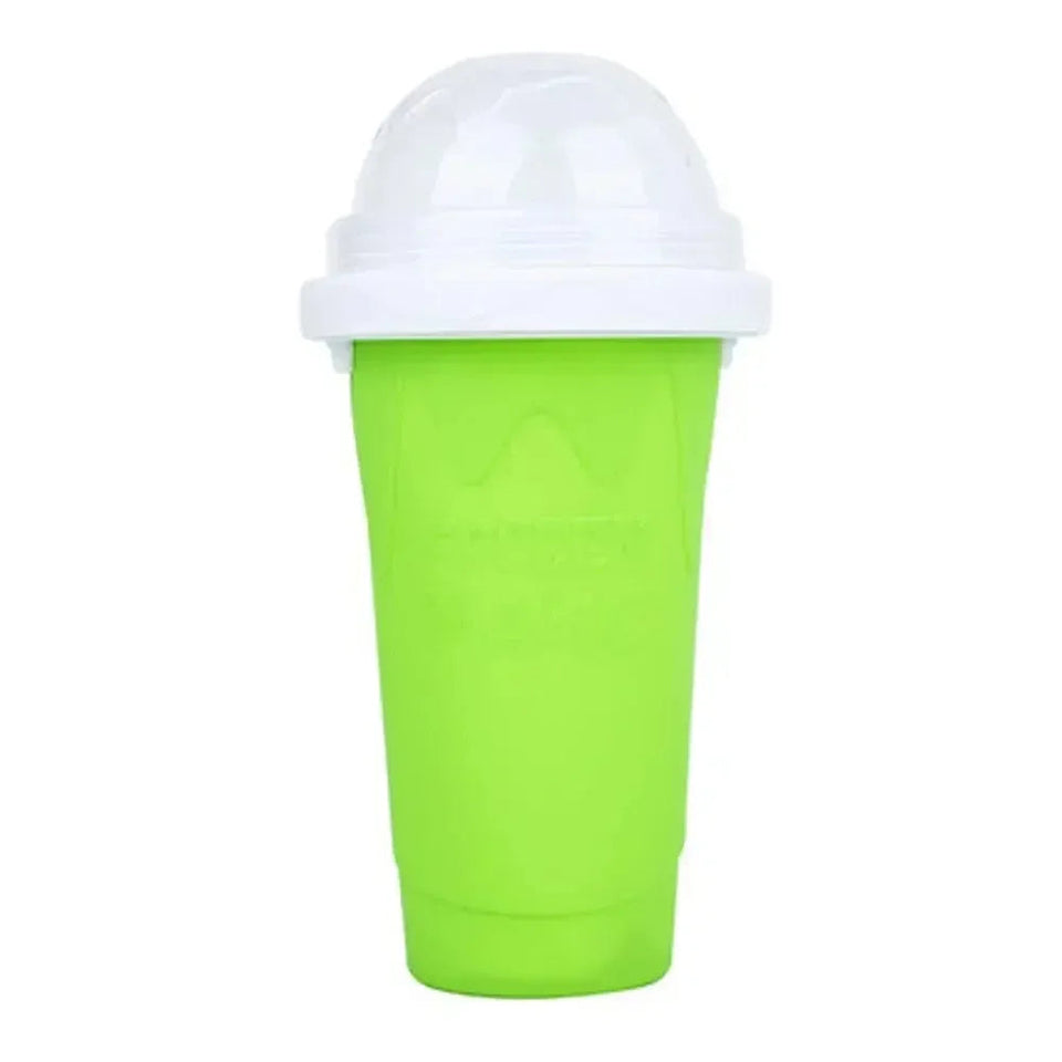 Smoothies Cup Ice Cream Maker Quick-Frozen Silicone Squeeze Cup DIY Milkshake Slush Cups Milkshake Bottle Smoothie Slush Makers Aimak Store