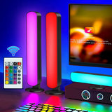 Smart LED Symphony Sound Control Pickup Light RGB Music Rhythm Ambient Lamp With App Control For TV Compute Gaming Desktop Decor Aimak Store
