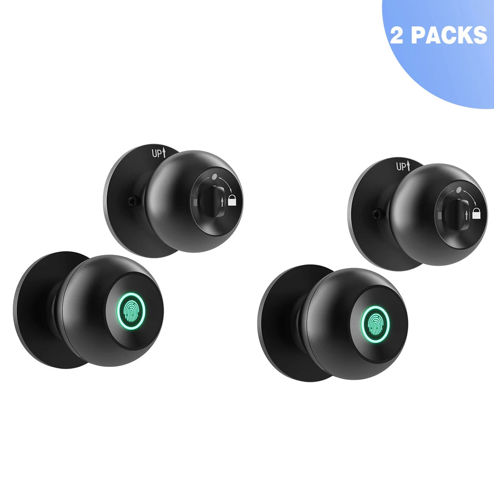 CIEPOJIET Bluetooth Door Lock Smart Lock for Tuya Smart with Keyless Fingerprint Lock Unlock with Fingerprint/Tuya app/key Aimak Store