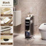 Bathroom crevice wardrobe storage cabinet, bathroom shelf, bathroom toilet storage cabinet, toilet side storage cabinet Aimak Store