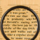 10X Mini Pocket Folding Magnifier High Quality Glass Lens Portable Jewelry Magnifier Old Man Reading HD Glasses Magnifier Aimak Store