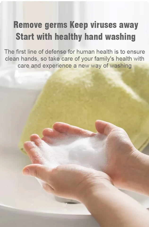 Automatic Inductive Soap Dispenser Foam Washing USB Rechargeable Smart Hand Washing Soap Dispenser Alcohol Spray Dispenser Aimak Store