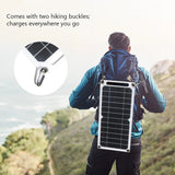 USB Panel Outdoor 6W 5V Travel Solar Charger Power Bank for Mobile Phone Lights Aimak Store