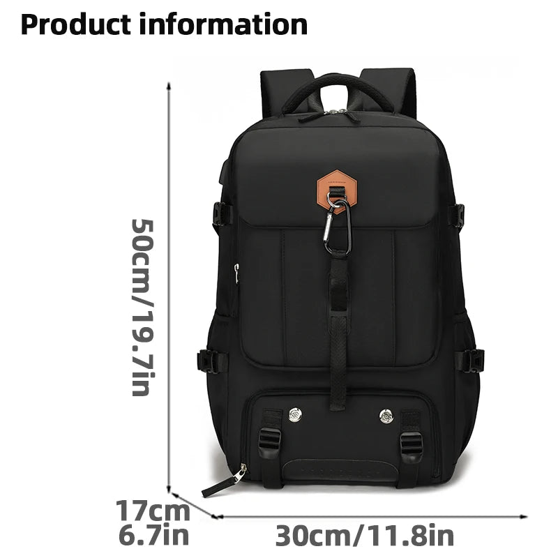 Outdoor backpack for travel, 50L waterproof camping backpack for women and men, backpack with shoe compartment Aimak Store
