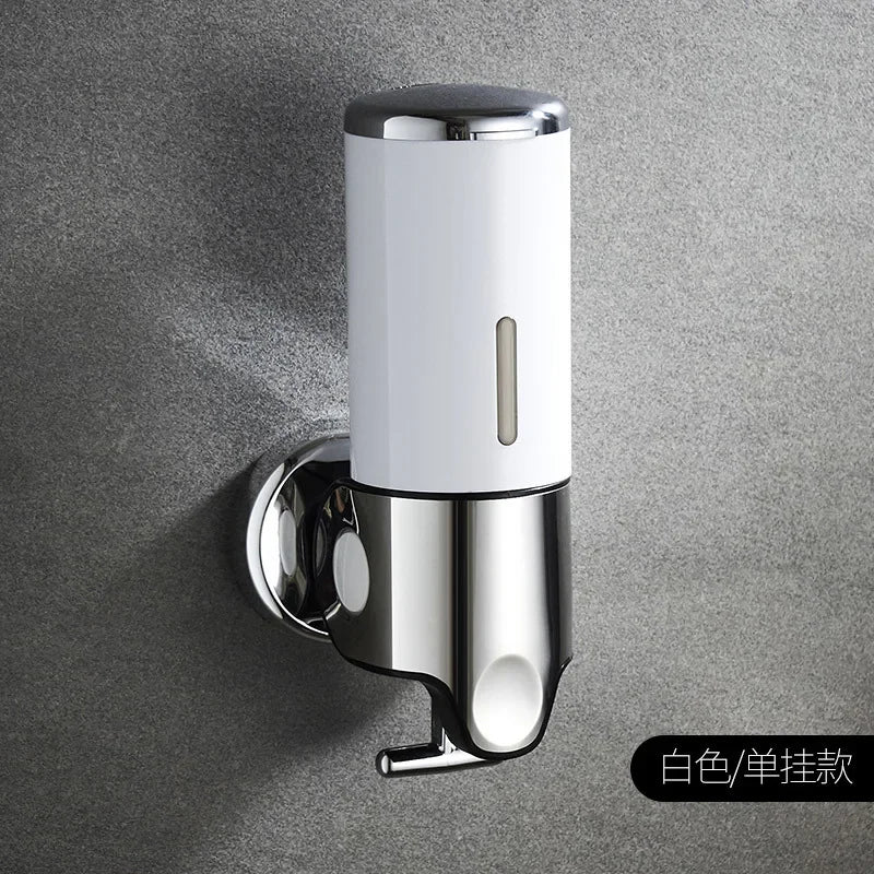 1-3pcs Wall Mounted Square Manual Liquid Soap Dispensers Shampoo Container Soap And Gel Dispenser Bathroom Accessories 500ML Aimak Store