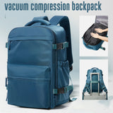 Vacuum Backpack Travel Bag for Men Large Capacity airback Backpack Business Laptop Backpack Women Expandable Backpack School Bag Aimak Store