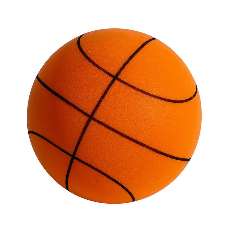 18cm Silent Basketball Quiet No Noise High Density Soft PU Foam Squeezable Ball Indoor Mute Bouncing Basketball Kids Sports Toys Aimak Store