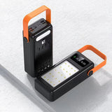 Xiaomi 100000mAh Solar Panel Power Bank Fast charging Comes with Four Wire External Battery Pack with Flashlight For Outdoors ﻿ Aimak Store