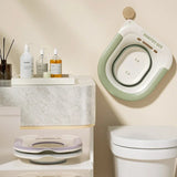 Ergonomic Foldable Toilet Sitz Bath, Soaking Basin Portable Design, for Pregnant Women and Hemorrhoid Patients Treatment Care Aimak Store