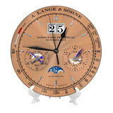 Lange & Sohne Datograph Dial Clock Wall Clock Modern 3D for Home Office Hotel Restaurant School Decoration Aimak Store